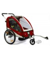 Carrito Happy Trailer + Stroller | Dark Red